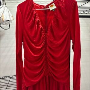 Farm Rio V-neck maxi dress